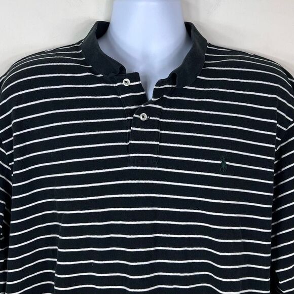 Polo Ralph Lauren Classic Long Sleeve Striped Polo - Picture 2 of 10